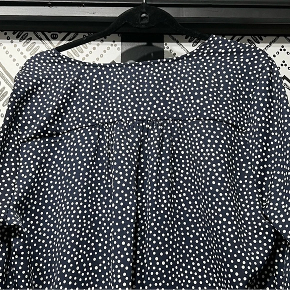 Collective Concepts Polka Dot Wrap Top Size XL - Picture 6 of 9